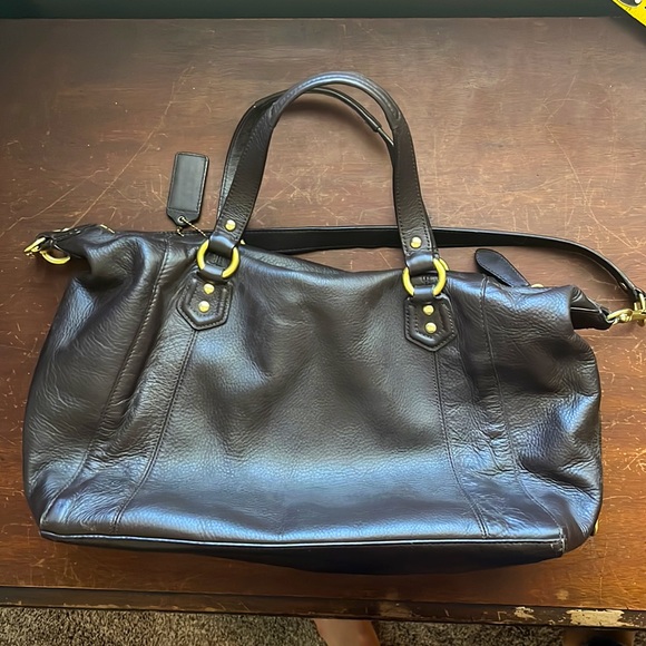 Leather Coach Bag - Picture 3 of 10